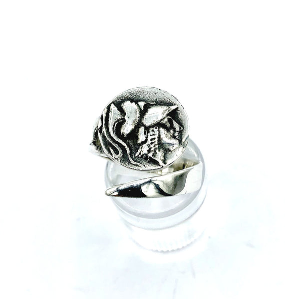 Athina ring, goddess athena ring, athina silver ring 