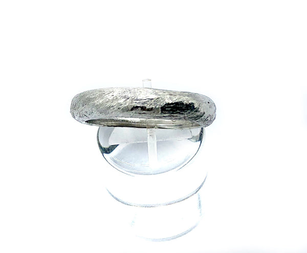 Silver stacking rings, Hammered stacked bands Rough texture band - Handmade with Love - Eleni Pantagis